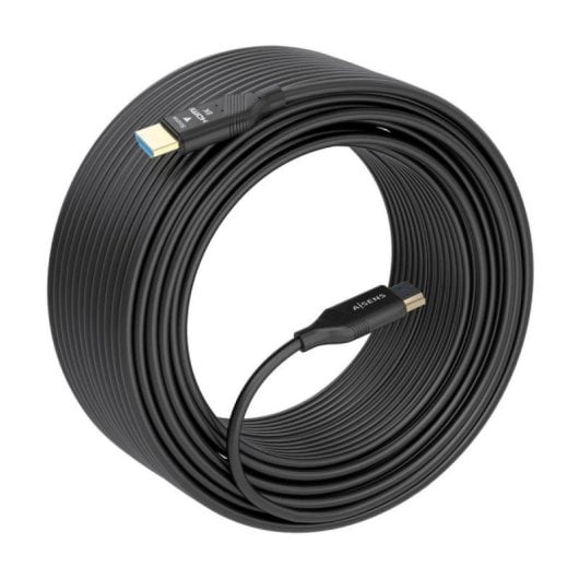 HDMI-Kabel AISENS A153-0936 2.1 25m 48Gbps 8K UHD Schwarz HDMI-Kabel AISENS A153-0936 2.1 25m 48Gbps 8K UHD Schwarz