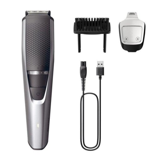 Regolabarba Viso Philips BEARDTRIMMER Series 3000 BT3239/15 Senza Filo 90min 20 Impostazioni 2 Pettini Ricarica Rapida
