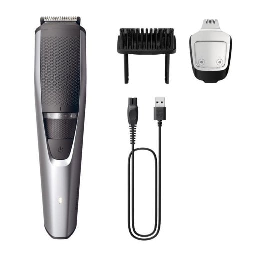 Regolabarba Viso Philips BEARDTRIMMER Series 3000 BT3239/15 Senza Filo 90min 20 Impostazioni 2 Pettini Ricarica Rapida