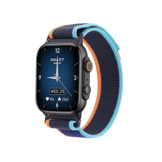Smartwatch Trevi T-FIT 430 A AMOLED Touch 4,95 cm (1.95") Blu Arancione