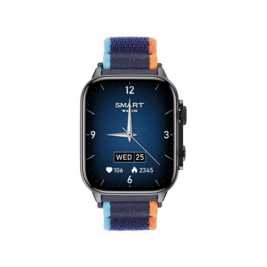 Smartwatch Trevi T-FIT 430 A AMOLED Touch 4,95 cm (1.95") Blu Arancione