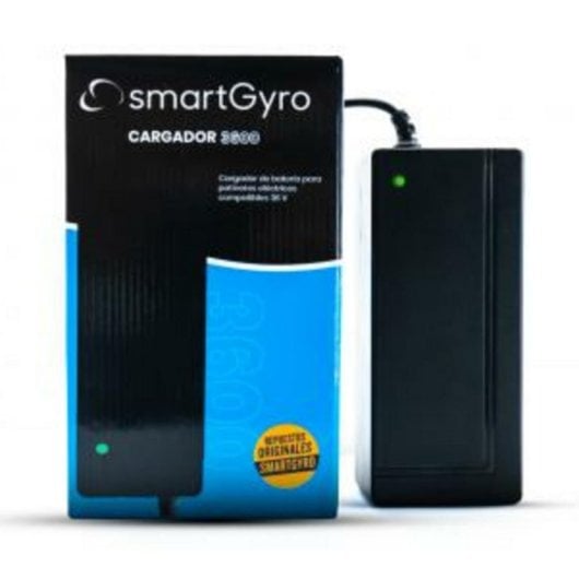 Cargador smartGyro 3600 36V para Ebike, Xtreme Baggio, Ziro, protección avanzada LED