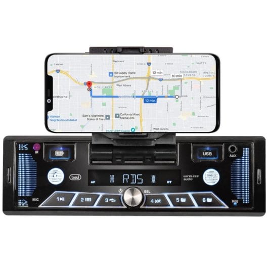 Altoparlante Trevi SCD 5602 BT Nero 40W LCD Multi 215x80x185 mmAltoparlante Trevi SCD 5602 BT Nero 40W LCD Multi 215x80x185 mm