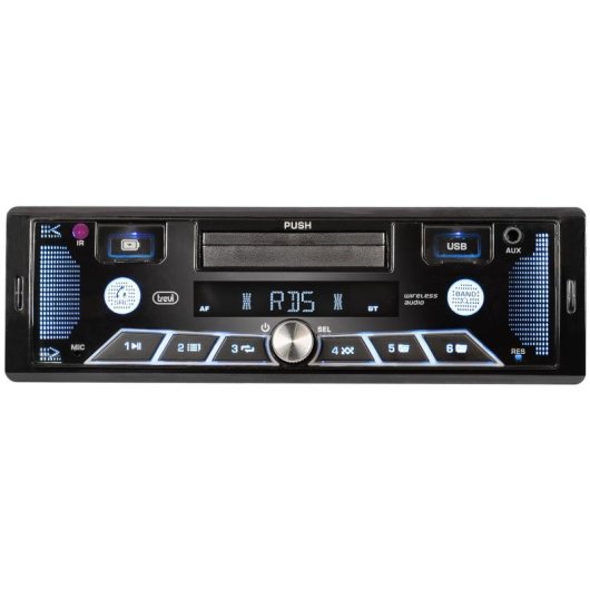 Altoparlante Trevi SCD 5602 BT Nero 40W LCD Multi 215x80x185 mmAltoparlante Trevi SCD 5602 BT Nero 40W LCD Multi 215x80x185 mm