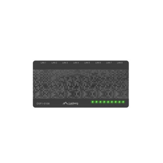 Switch Lanberg DSP1-0108 8 Puertos Fast Ethernet No Administrable 1.6Gbps