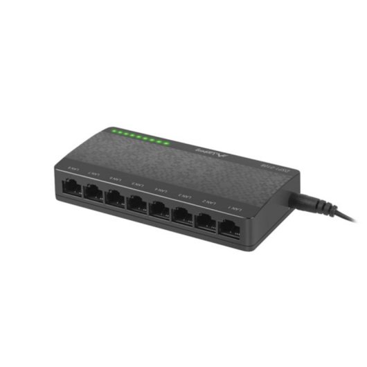 Switch Lanberg DSP1-0108 8 Puertos Fast Ethernet No Administrable 1.6Gbps