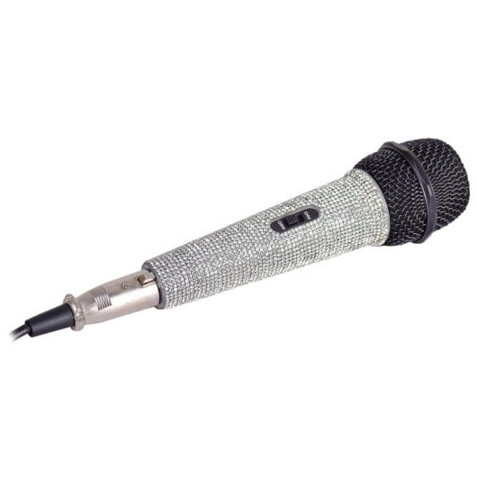 Micrófono Trevi EM 30 STAR XLR unidireccional alámbrico con carcasa metálica