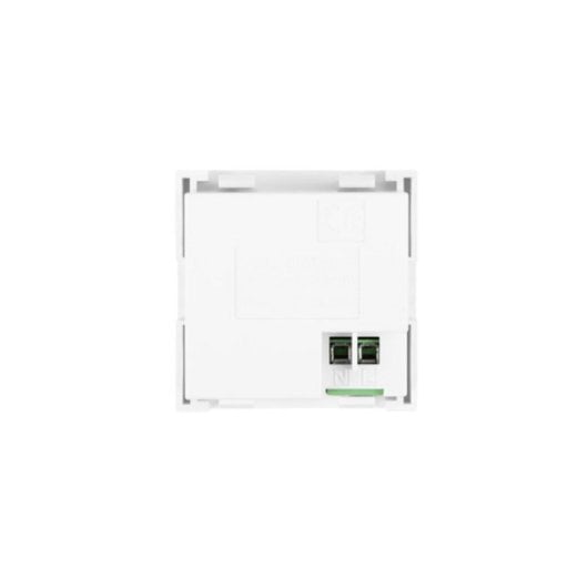 Cargador USB Lanberg AC-4545-2XUSB2.1-W 2xUSB 2.1A Empotrable Policarbonato Blanco
