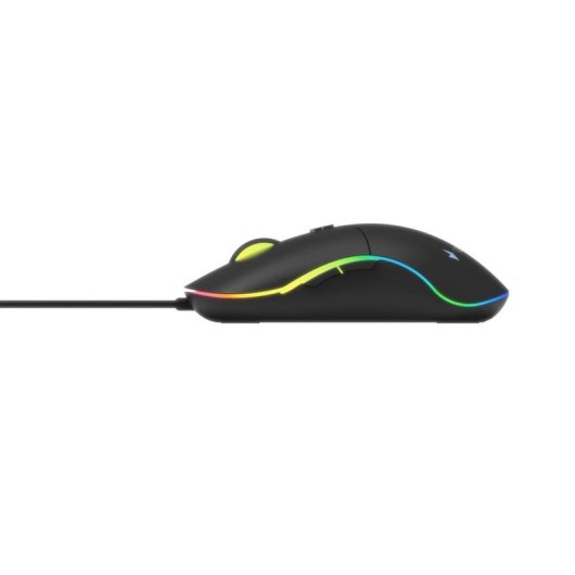 Ratón Gembird con cable 2400 DPI ergonómico 6 botones retroiluminado ambidiestro