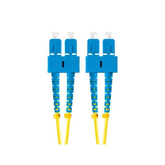 Cable de fibra óptica Lanberg FO-SUSU-SD11-0020-YE SC a SC 2m G.657.A1 monomodo
