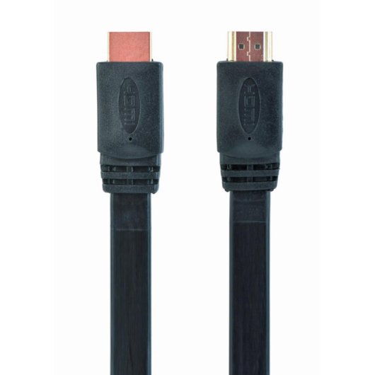 Cable HDMI Gembird CC-HDMI4F-6 1,8m Alta Velocidad 4K 60Hz Ethernet Chapado Oro Negro