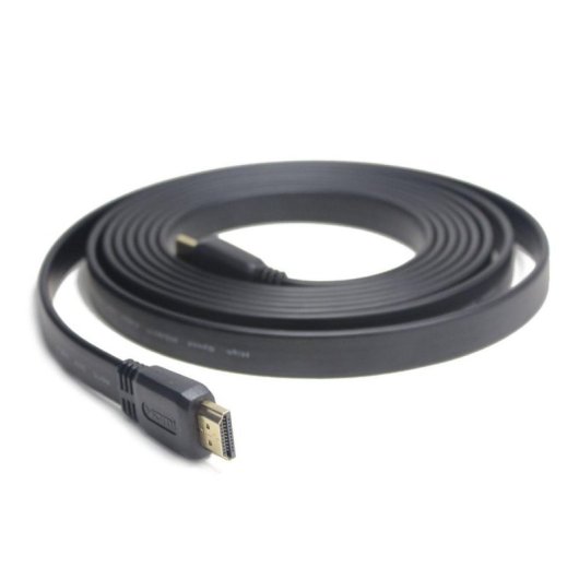 Cable HDMI Gembird CC-HDMI4F-6 1,8m Alta Velocidad 4K 60Hz Ethernet Chapado Oro Negro