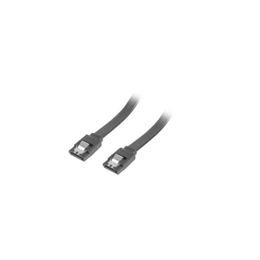 Cable Lanberg CA-SASA-14CU-0050-BK 0,5m SATA III Hembra a Hembra Negro