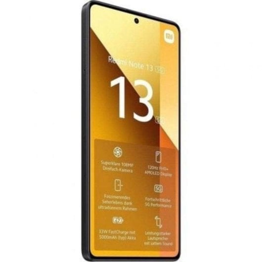 Xiaomi REDMI Note 13 5G 256GB 8GB 6,67" Negro cámara triple