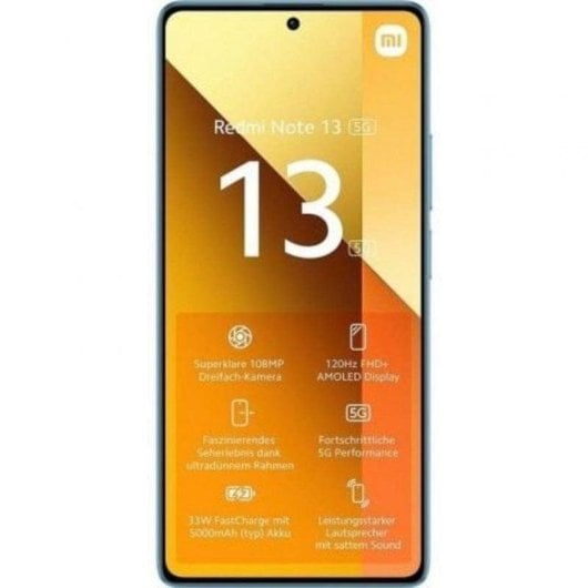 Xiaomi REDMI Note 13 5G 8GB 256GB 6.67" Blu