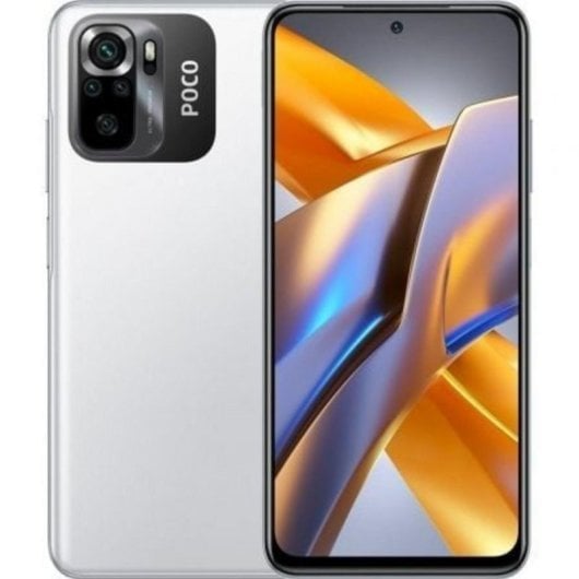 Smartphone Xiaomi POCO M5s 4GB 128GB AMOLED 64MP Blanco