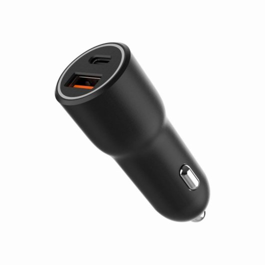 Cargador rapide USB de voiture Gembird TA-UC-AC2PDQC38-CAR-01 38W 2 ports