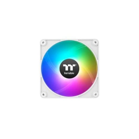 Ventilador Thermaltake CT140 EX ARGB 140mm Blanco Pack de 3 Iluminación RGB y Sincronización