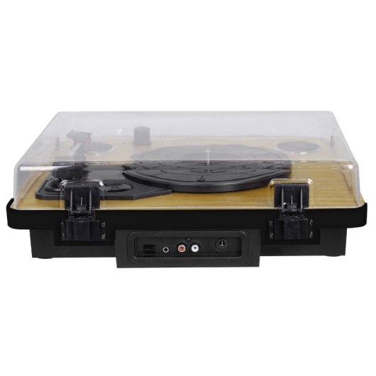 Tocadiscos Trevi TT 1022 BT tracción directa Bluetooth madera 33/45/78 RPM 6 W