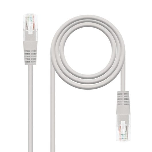 Cable de red Nanocable 10.20.1303 Cat6 UTP LSZH 3m Gris AWG24 RJ45 OFC