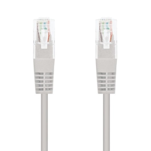 Cable de red Nanocable 10.20.1303 Cat6 UTP LSZH 3m Gris AWG24 RJ45 OFC