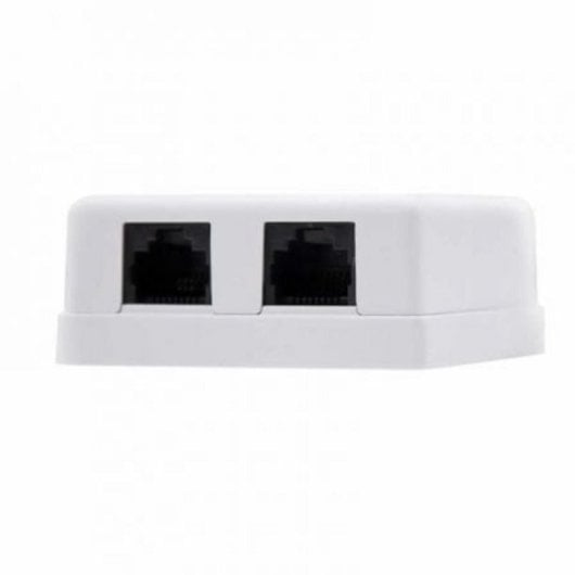 Rosetta da Superficie Nanocable 10.21.1502 Cat.6 2 Porte Bianco Rosetta da Superficie Nanocable 10.21.1502 Cat.6 2 Porte Bianco