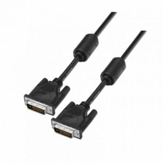 Cavo DVI AISENS A117-0089 1.8m DVI-D Dual Link con Ferrite Nero Cavo DVI AISENS A117-0089 1.8m DVI-D Dual Link con Ferrite Nero