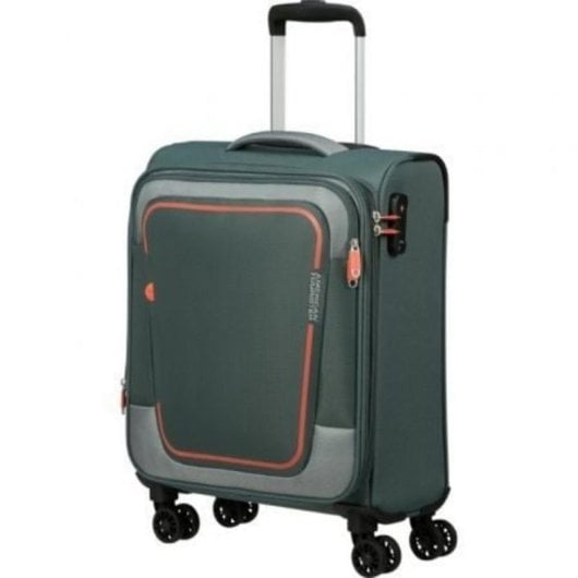Kabinenkoffer American Tourister Pulsonic Spinner 55cm Dunkelgrün Kabinenkoffer American Tourister Pulsonic Spinner 55cm Dunkelgrün