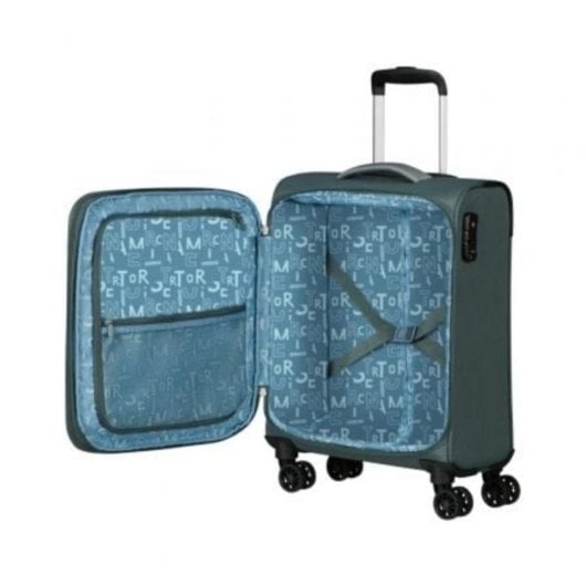 Kabinenkoffer American Tourister Pulsonic Spinner 55cm Dunkelgrün Kabinenkoffer American Tourister Pulsonic Spinner 55cm Dunkelgrün