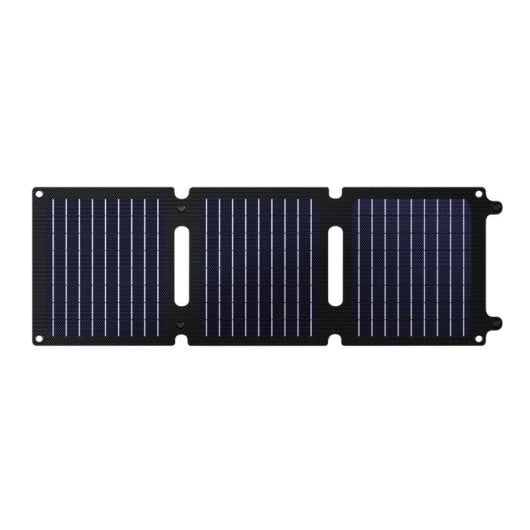 Painel Solar Trust Zuny 20W 2 portas USB Dobrável Portátil Carregador Solar