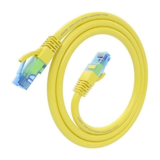 Netzwerkkabel Aisens A135-0832 Cat.6 UTP RJ45 0,75 m Gelb