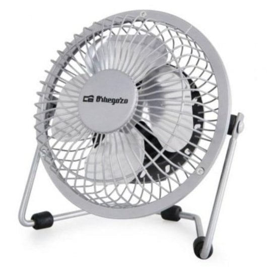 Mini Ventilador Orbegozo PW 1025 USB 8W Prateado Mini Ventilador Orbegozo PW 1025 USB 8W Prateado