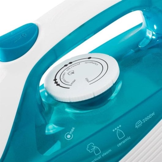 Plancha Tristar ST-8300 2000W Suela Cerámica Vapor Continuo 16g/min Depósito 210ml Verde