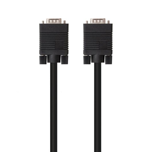 Cable VGA Nanocable 10.15.1305 HDB15 Macho-Macho 5m Negro Doble Apantallado RoHS