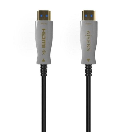 Aisens A148-0698 HDMI 2.0 AOC Kabel 100m Schwarz UHD 4K@60Hz HDR10