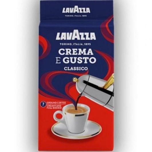 Caffè macinato Lavazza Crema e Gusto Classico 250g Tueste Medio Espresso