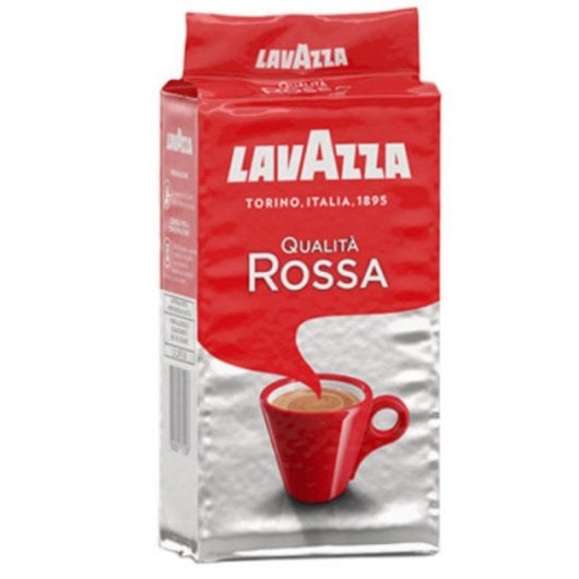 Caffè Macinato Lavazza Qualità Rossa 250g Tostatura Media Caffè in Bustina