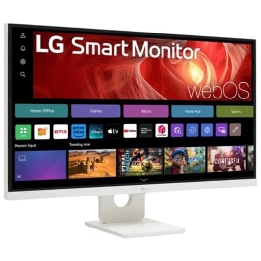 Monitor Smart LG 27U731SA-W, 27", webOS 24, IPS, 4K UHD, USB-C 65W, Altavoces, Bluetooth