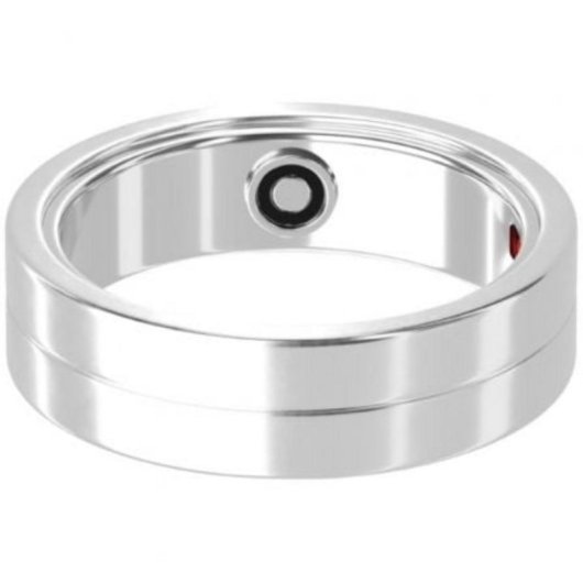 Anillo Inteligente Maxcom MR100 Plata Monitorización Salud, Notificaciones, IP68, 4-6 días batería