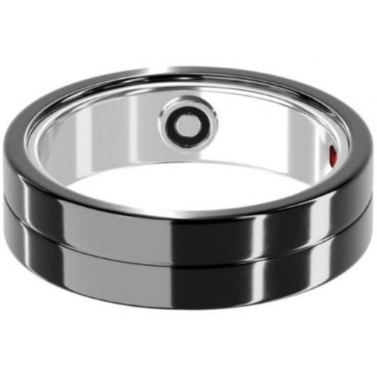 Anillo Inteligente Maxcom MR100 Negro Talla 9/60 Ø19.1mm Frecuencia Cardíaca IP68 5 días