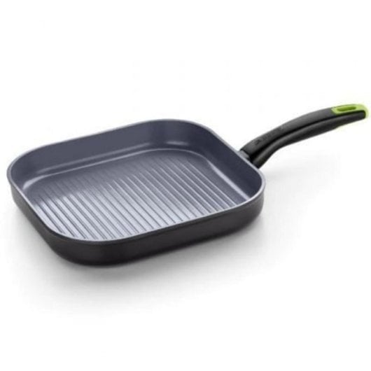 Grill Monix Eco Nature M261231 Ø28cm Aluminio Forjado Inducción Antiadherente