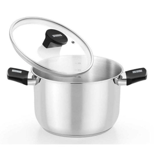 Elite Inox Monix M240218 Edelstahl Induktion 18cm 3L Elite Inox Monix M240218 Edelstahl Induktion 18cm 3L