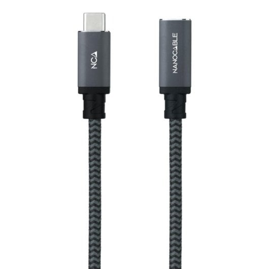 USB-C Verlängerungskabel Nanocable 10.01.4501-L150-COMB 1,5 m 20Gbps 100W 5A USB-C USB 3.2 Gen2x2 USB-C Verlängerungskabel Nanocable 10.01.4501-L150-COMB 1,5 m 20Gbps 100W 5A