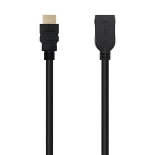 Cavo HDMI Nanocable 10.15.1012 Prolunga 2m 18 Gbps HDR 3D ARC Nero