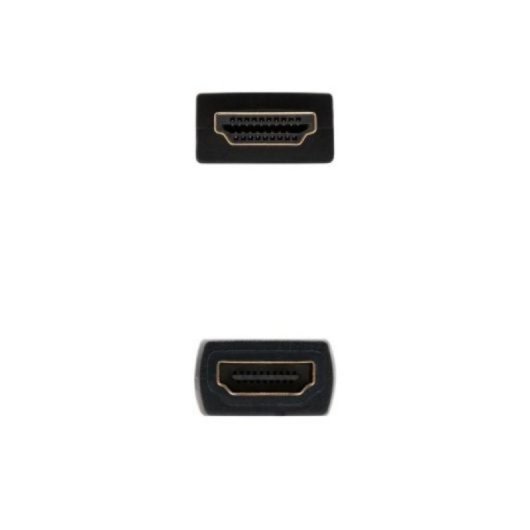 Cabo HDMI Nanocable Prolongador V2.0 3M Macho para Fêmea Preto