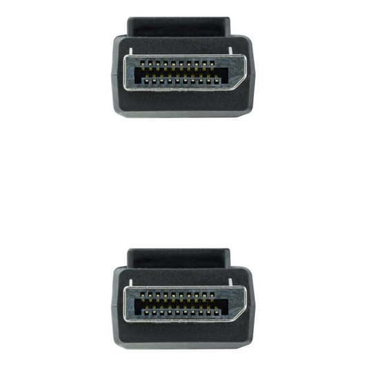 Cavo DisplayPort Nanocable 1.4 DP/M-DP/M 0,5m Nero con Video 8K e Audio Multicanale