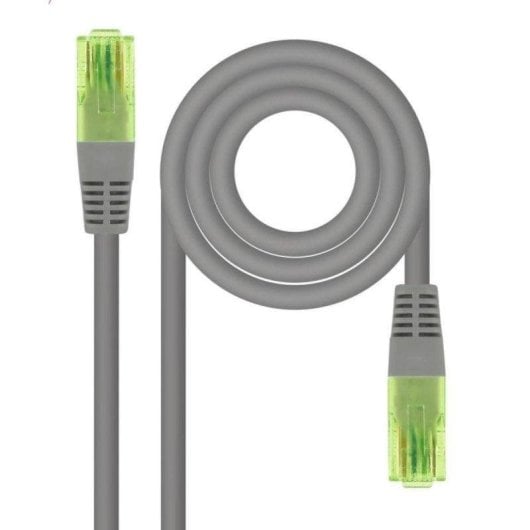 Câble réseau Nanocable RJ45 Cat.6 UTP 30 cm gris AWG26 CCA