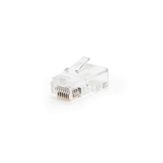 Conector RJ45 Nanocable 10.21.0101 Cat.5e UTP 8 contactos Transparente 10 unidades
