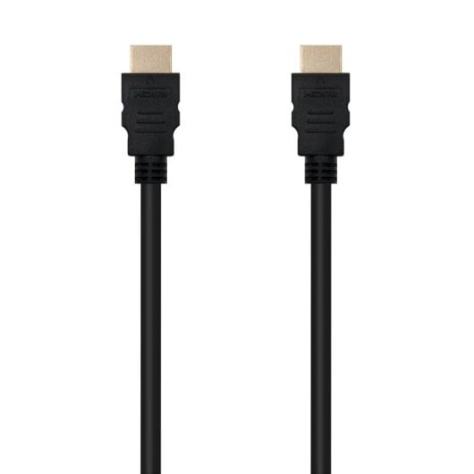 HDMI Kabel Nanocable V1.4 1m Schwarz Hochgeschwindigkeit Ethernet HDMI Kabel Nanocable V1.4 1m Schwarz
