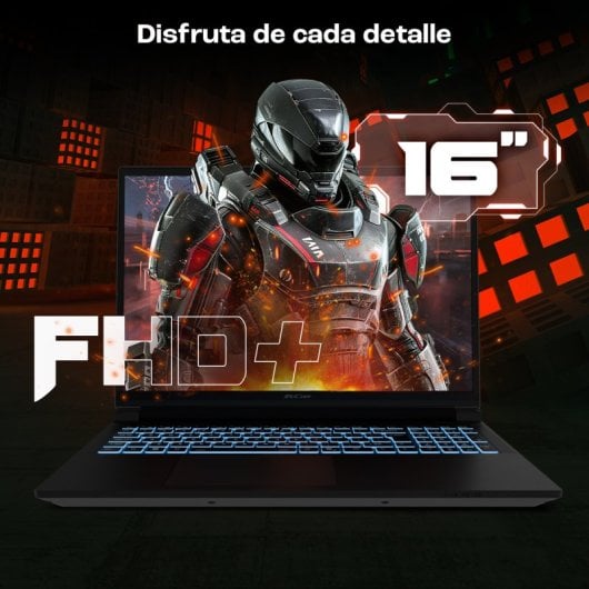 PcCom Revolt 5060 Intel Core i7-14650HX/16GB/1TB SSD/RTX 5060/16"